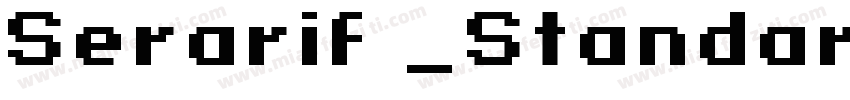 Serarif _Standard_Re字体转换